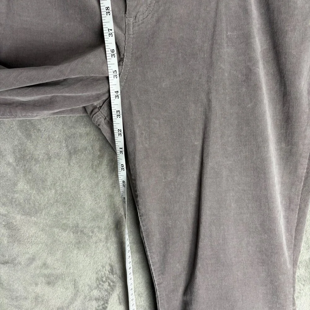 KUT From the Kloth Karen Baby Bootcut Corduroy Pants Women’s 18 Gray Y2K NWT - Picture 5 of 8